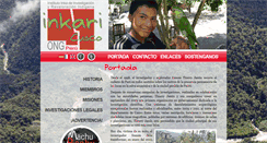 Desktop Screenshot of instituto-inkari.org